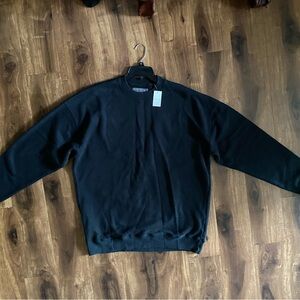 Abercrombie & Fitch Black Crewneck Sweater